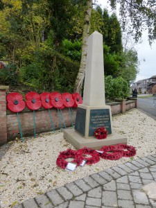 Blackfordby new war memorial